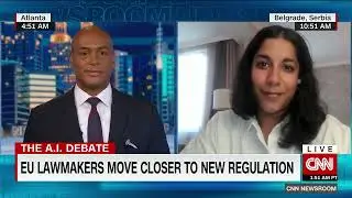 The AI debate: EU lawmakers move closer to new regulation. Sarah Chander CNN interview
