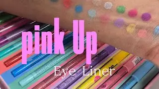 swatches  PR  BOX Long Lasting Eye Liner @PinkupOficialMx 
