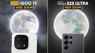 Сравнительный тест iQOO 15 и Samsung S25 Ultra Zoom