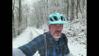 Trail Stoke   Unexpected Snow Ride!   4K