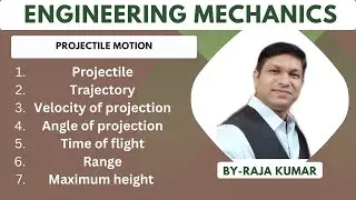 Projectile motion I projectile motion in class 11 I Engineering mechanics I Physics