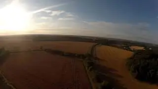 Hot Air Balloon Flight From Northampton Balloon Festival 16th August 2014