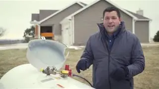 How to Read a Propane Tanks Percentage Gauge