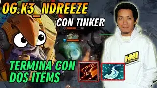 INNOVANDO!!!  OG.K3_NDREEZY EN MID PICKEA A TINKER PARA GANAR IZI PERO TERMINA CON 2 ITEMS -  DOTA 2