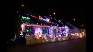 maison illuminée de M  Nuss à Mondelange Noël 2017