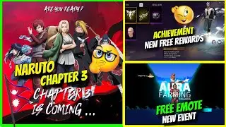 NARUTO CHAPTER 3 EVENT CONFIRMED FOR BD SERVER|ACHIEVEMENT SECTION NEW FREE REWARDS|FREE EMOTE EVENT
