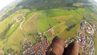 Motorschirmflug am Dolmar