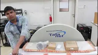 TATA KU Band 1.2 VSAT Installation