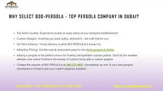 How Automatic & Smart Pergola's Transform Outdoor Spaces?