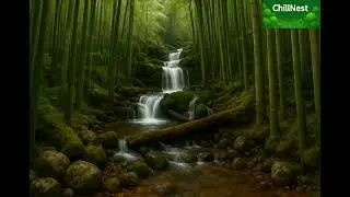 soothing river soundscape [ ASMR - Bamboo Forest - relax ]