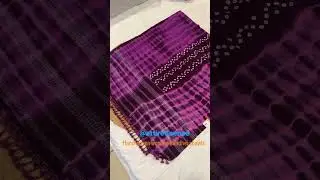 Hand woven Marino wool shibori with bandhej shawls 8295575765 #attire6sense #woolenshawls #handwoven