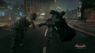Batman Arkham Knight (PC)  -  Flashpoint Suit Brutal Combat & Free Roam Gameplay