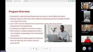 PhD in ELOD - Higher Education Administration Virtual Information Session - 12.2.25