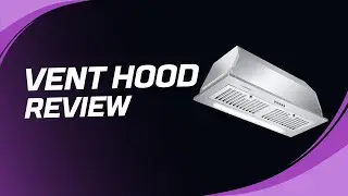 AMZCHEF Range Hood Insert: Powerful 900 CFM Stainless Steel Ventilation!