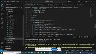 CLASS-3| Django Frontend Data Save to Default SQLite3 Database | தமிழில் Explanation | Beginners
