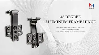 45 degree aluminum frame hinge | Architectural hardware | Cabinet fittings | Interior design #hinge