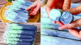 ICE CANDY RECIPE PANG NEGOSYO | CREAMY UBE AND BUKO PANDAN ICE CANDY