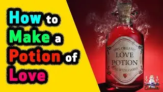 🍷💓*DIY* How to Make a Potion of Love with 3 SIMPLE Recipes?!!📑