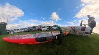 A Beginners Third Windfoiling Session : 5 October 2025