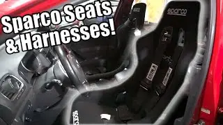 Installing Racing Seats in my MK6 GTD Race Car!