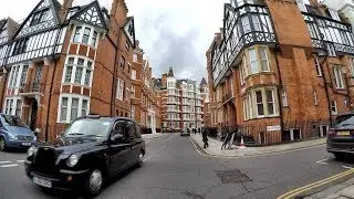 London Walk Around. Belgrave Square, Sloane Street and Knightsbridge