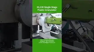 Single Stage Plastic Granulator, Plastic Film Woven Bag Recycling Machine Manufacturer - Purui