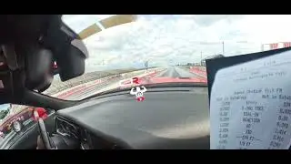 Dart block hellcat does 8 seconds in a quarter mile