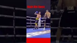 Uppercut Made Him Dance #shorts #fyp #boxing #mma #boxingshorts #shortvideo #knockout
