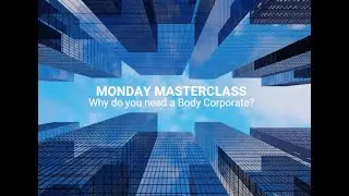 Why do you need a body corporate manager?