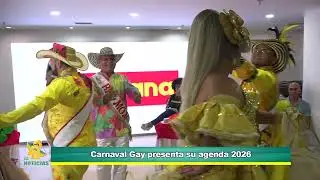 Con una muestra de tradición y alegría, se presentó oficialmente la agenda del Carnaval Gay