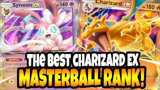 EASY Wins *BEST* Charizard EX Sylveon EX Deck for RANKED Pokemon TCG Pocket
