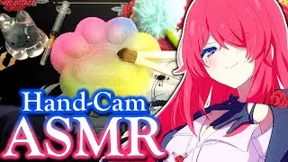 ASMR HandCam~ Relaxing Visual & Auditory Triggers & Tingles | 🔴LIVE VTuber | High Quality Mics