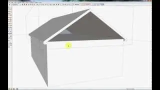 How to model a roof with a fixed pitch in Sketchup