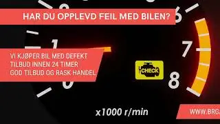 Kj&oslash;p eller selg din bruktbil med BRG AUTO AS