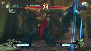 【Xbox360】ウルトラストリートファイターⅣ ヤン 1 COIN CLEAR（狂オシキ鬼撃破）