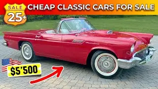 25+ COLLECTOR&rsquo;S CLASSIC CARS FINDS FOR SALE CHEAPLY TODAY
