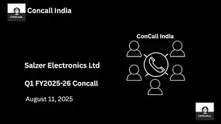 Salzer Electronics Ltd Q1 FY 2025-26 Concall