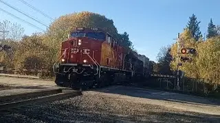 CPKC 7529, 8821, 7530 at Parry Sound Ontario.