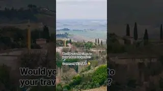 Would you add Siena to your travel bucket list? ✈️Comment YES / NO 👇 #siena #viral #vlog