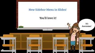 New Side Menu in Google Slides!