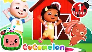 Hop Little Bunnies | Fun with JJ! | CoComelon Nursery Rhymes & Kids Songs