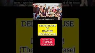 DELHI'S HOUSE OF SECRETS | THE BURARI DEATHS!! #shorts #truecrime #india #delhi #burari #halloween
