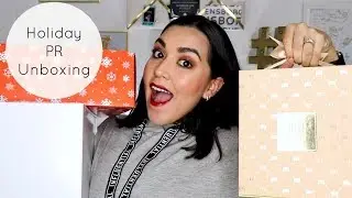 A Very Holiday PR Unboxing / Amazon, Lanc&ocirc;me, Pixi & More!