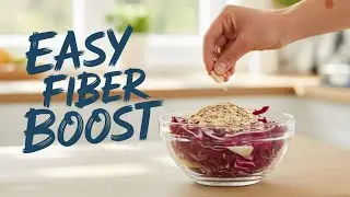 Healthy Cabbage Oatmeal Fufu | Red & White Cabbage Recipe for Weight!