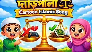দাঁড়িপাল্লার গান | Cartoon Islamic Song | Kids Video