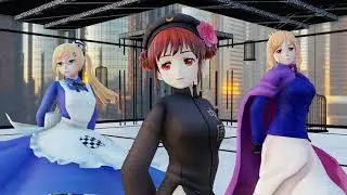 [MMD APH] Glass Bead - Nyo Allies