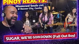 PINOY REACTS: Missioned Souls LIVE @ Bacoor City, Cavite _ SUGAR, WE'RE GOIN DOWN (Fall Out Boy)