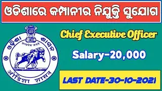 Odisha Company Jobs 2021 || Odisha CEO Vacancy || Odisha Private Jobs