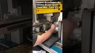Processo de cunhagem de moedas  