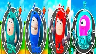 Oddbods Turbo Run Zee , Fuse and Pogo run - Alien Boss Battle with Pogo gameplay